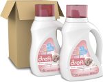 Dreft Stage 1: Newborn Hypoallergenic Baby Laundry Detergent Liquid Soap (HE), Natural for Baby, Newborn, or Infant, 46 Fl Oz, (Pack of 2) - Image 7